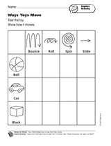 Explore Activity: Ways Toys Move