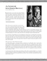 An Interview with Native-American Storyteller Joseph Bruchac