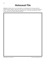 Holocaust Tile