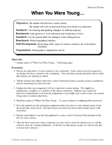 When You Were Young... Worksheet