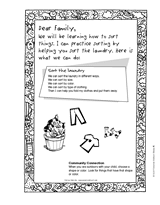 Family Activities: Sort the Laundry