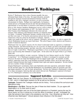 Booker T. Washington