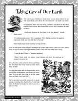Taking Care of Our Earth With Katie Kazoo