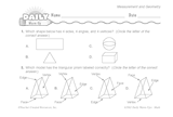 Math Warm-Up 112 for Gr. 5 & 6: Measurement & Geometry