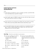 Using Money: Making Change
