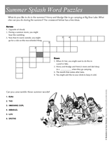 Henry & Mudge Summer Splash Word Puzzles
