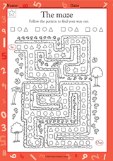 Pattern Maze